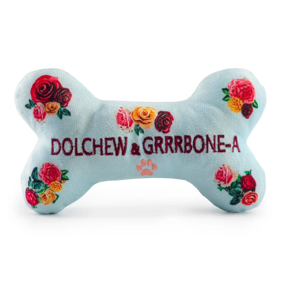 Plush Dog Toy |Dolchew & Grrrbone-A Bone