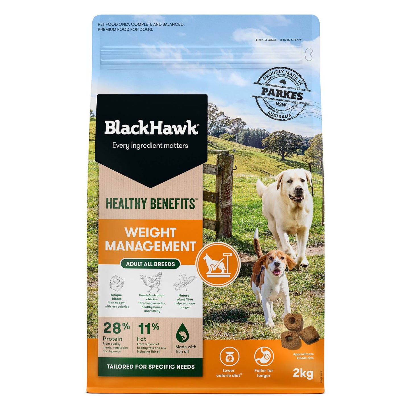 Healthy Benefits Adult Dog Food | Weight Management