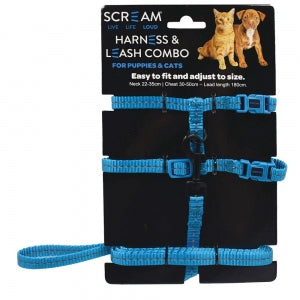 Cat & Puppy Harness & Leash Combo - Peticular