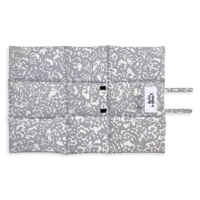 Large Travel Mat | Neutral Brushstroke's - Pebble/Bark