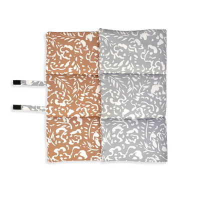 Large Travel Mat | Neutral Brushstroke's - Pebble/Bark