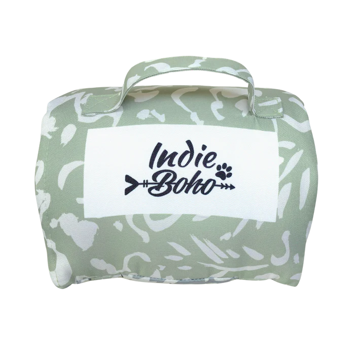 Large Travel Mat | Neutral Brushstroke's - Sage/Pebble