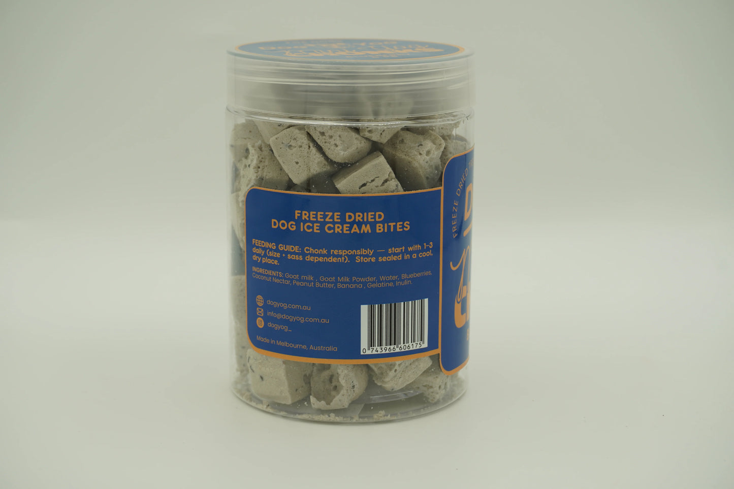 Dog Yog Blueberry & Peanut Butter chunks