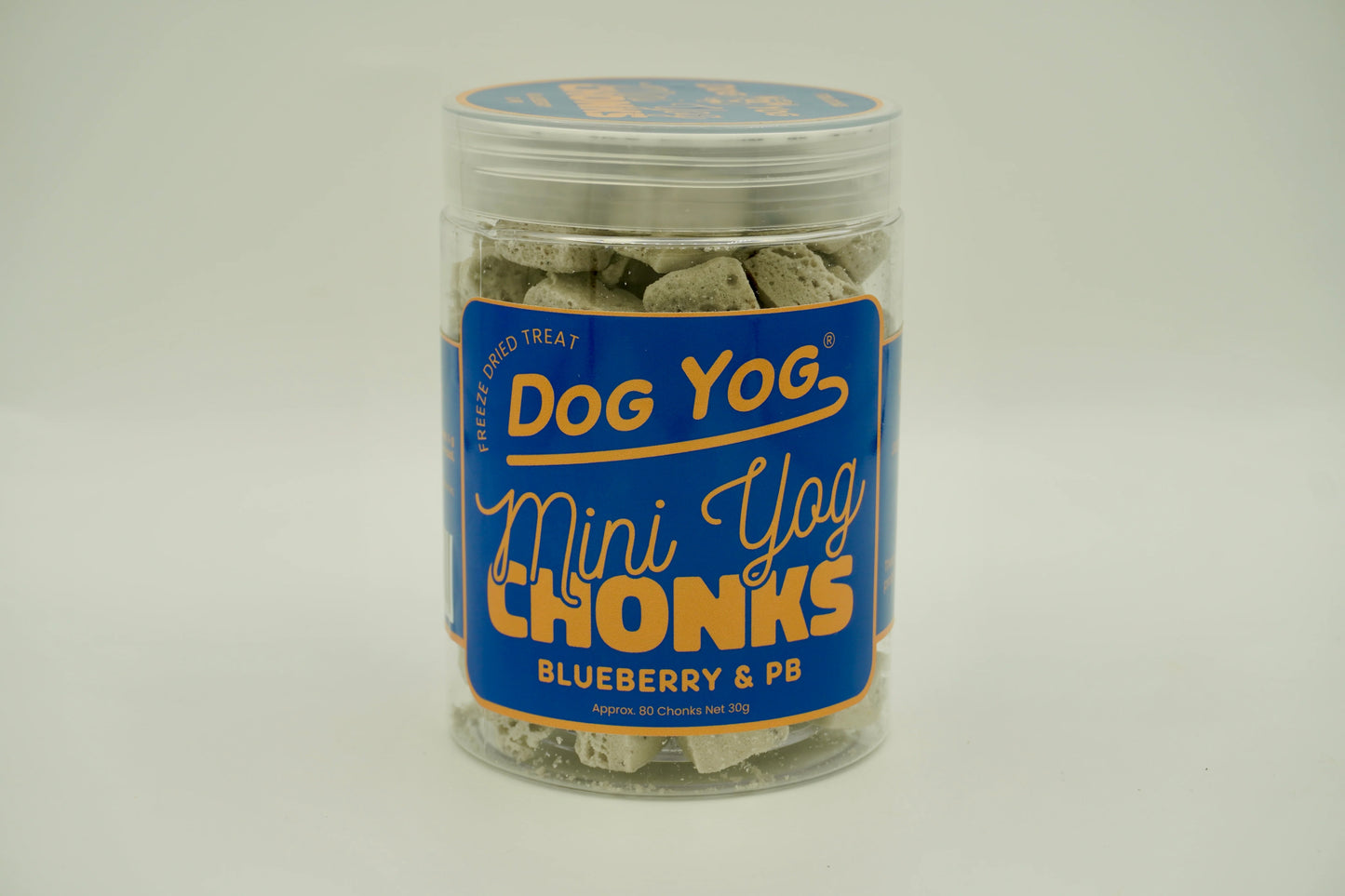 Dog Yog Blueberry & Peanut Butter chunks