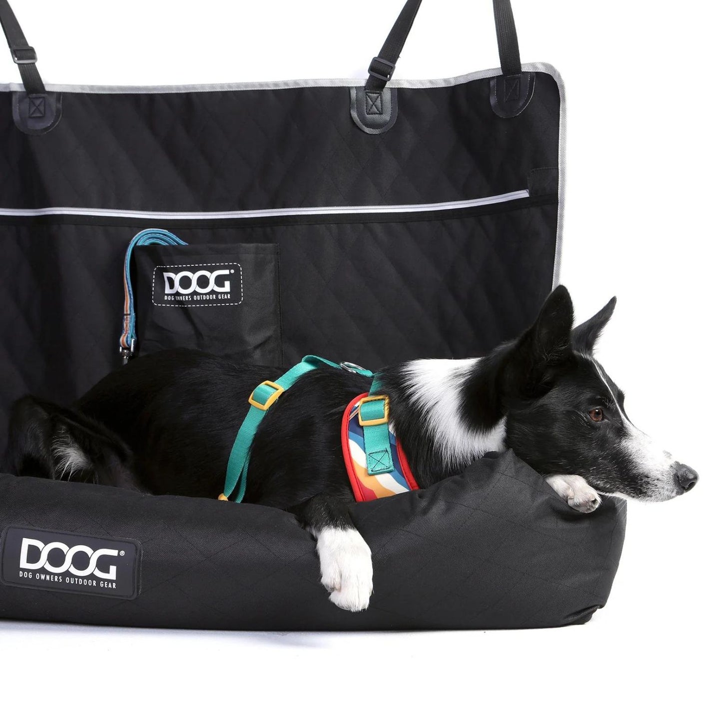 Dog Car Seat Black| Large