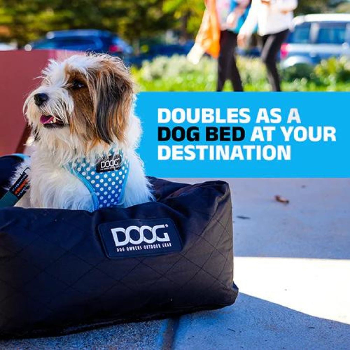 Dog Car Seat Black| Large