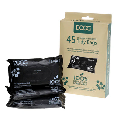DOOG Tidy Poo Bags | 45 Eucalyptus scented
