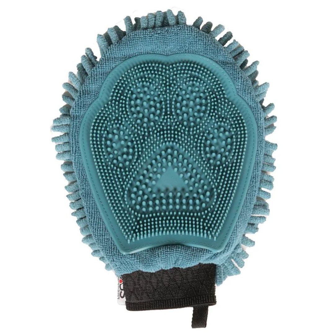 Dirty Dog Grooming Mitt | Pacific Blue