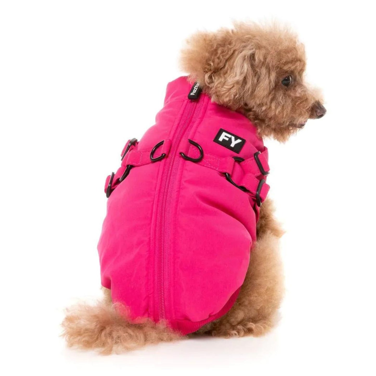 Flash Harness Dog Jacket | Magenta