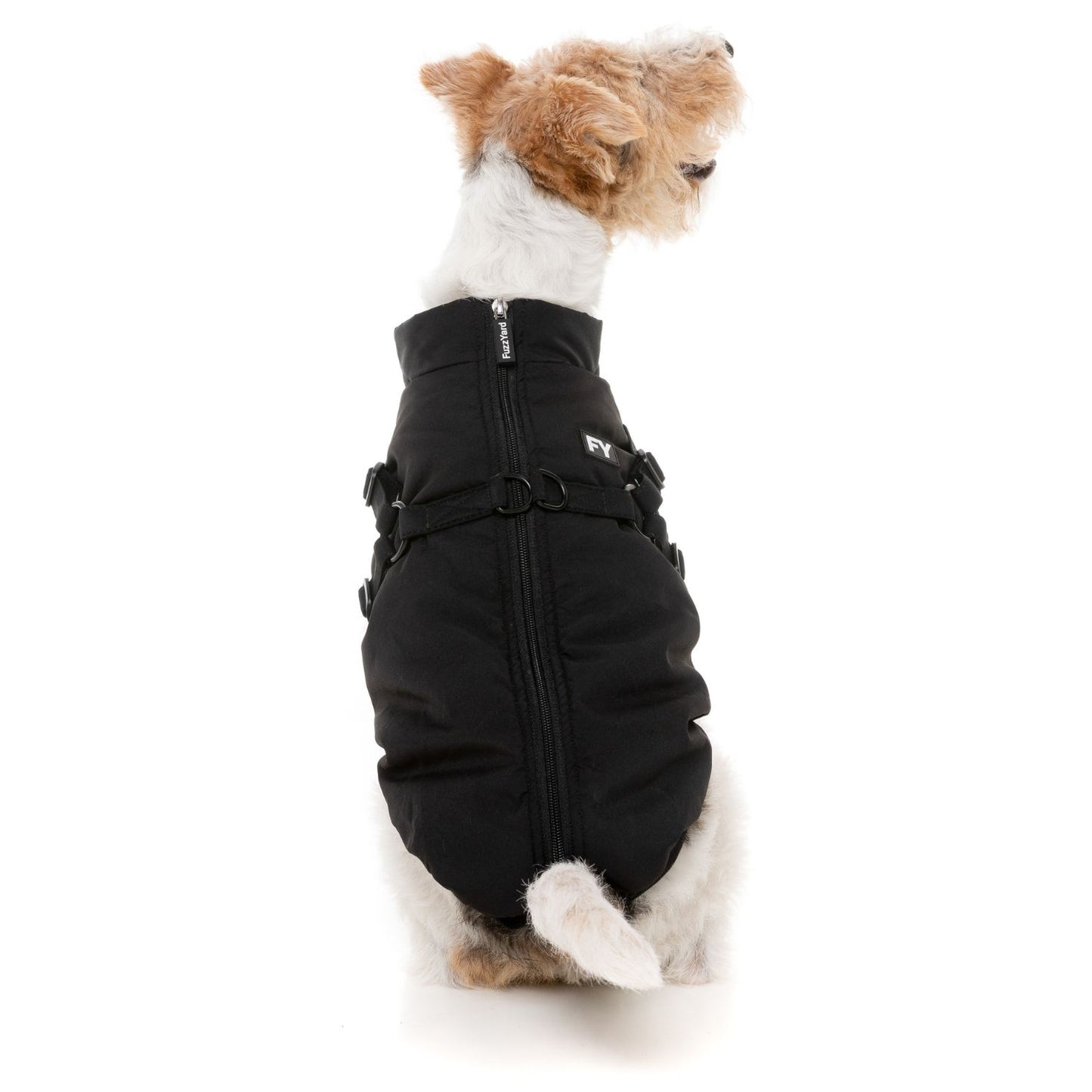 Flash Harness Dog Jacket | Black