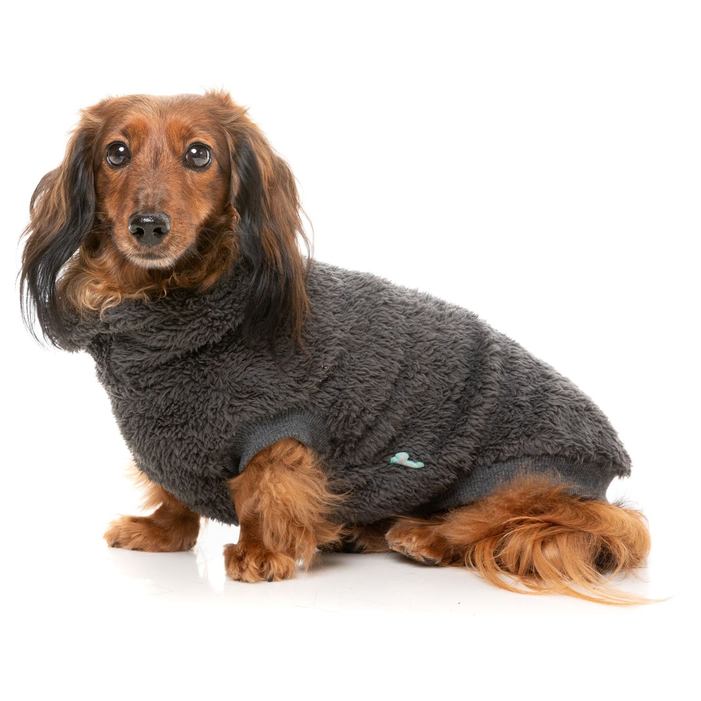 Turtle Teddy 24 Dog Sweater | Carbon Black