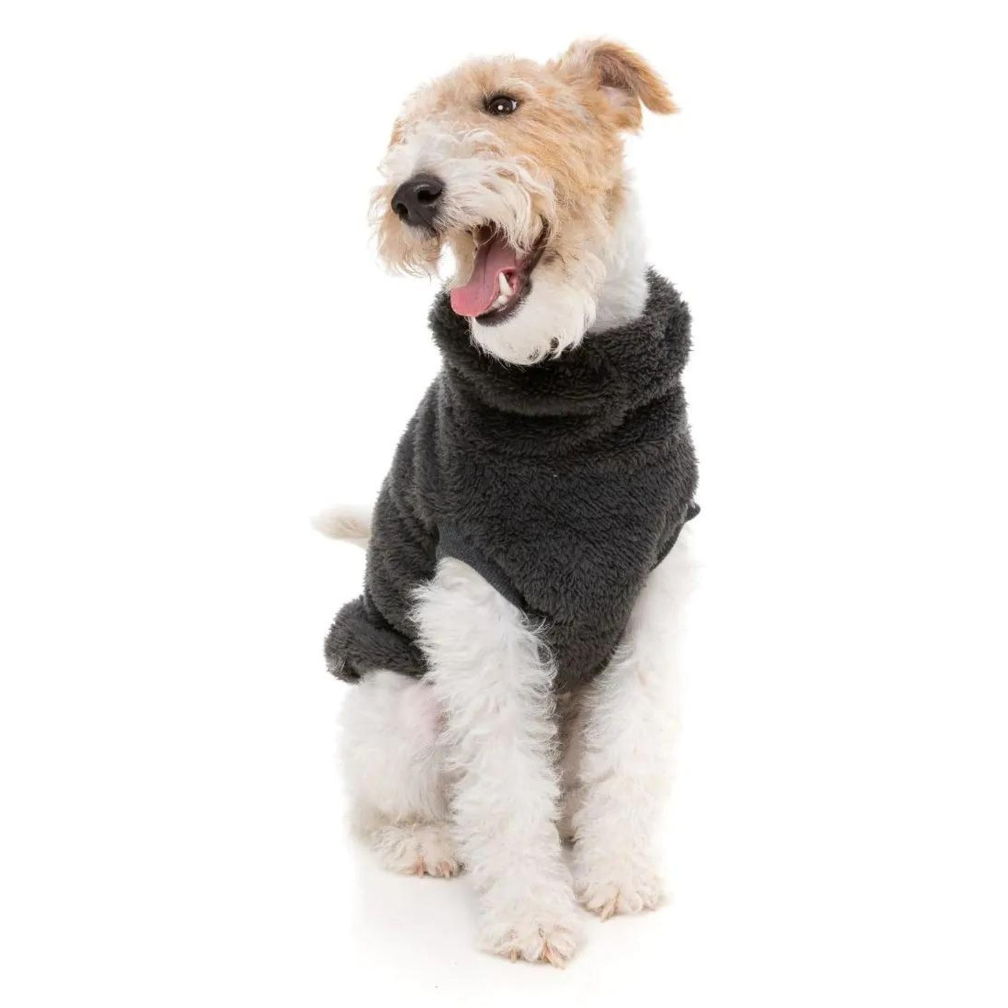 Turtle Teddy 24 Dog Sweater | Carbon Black