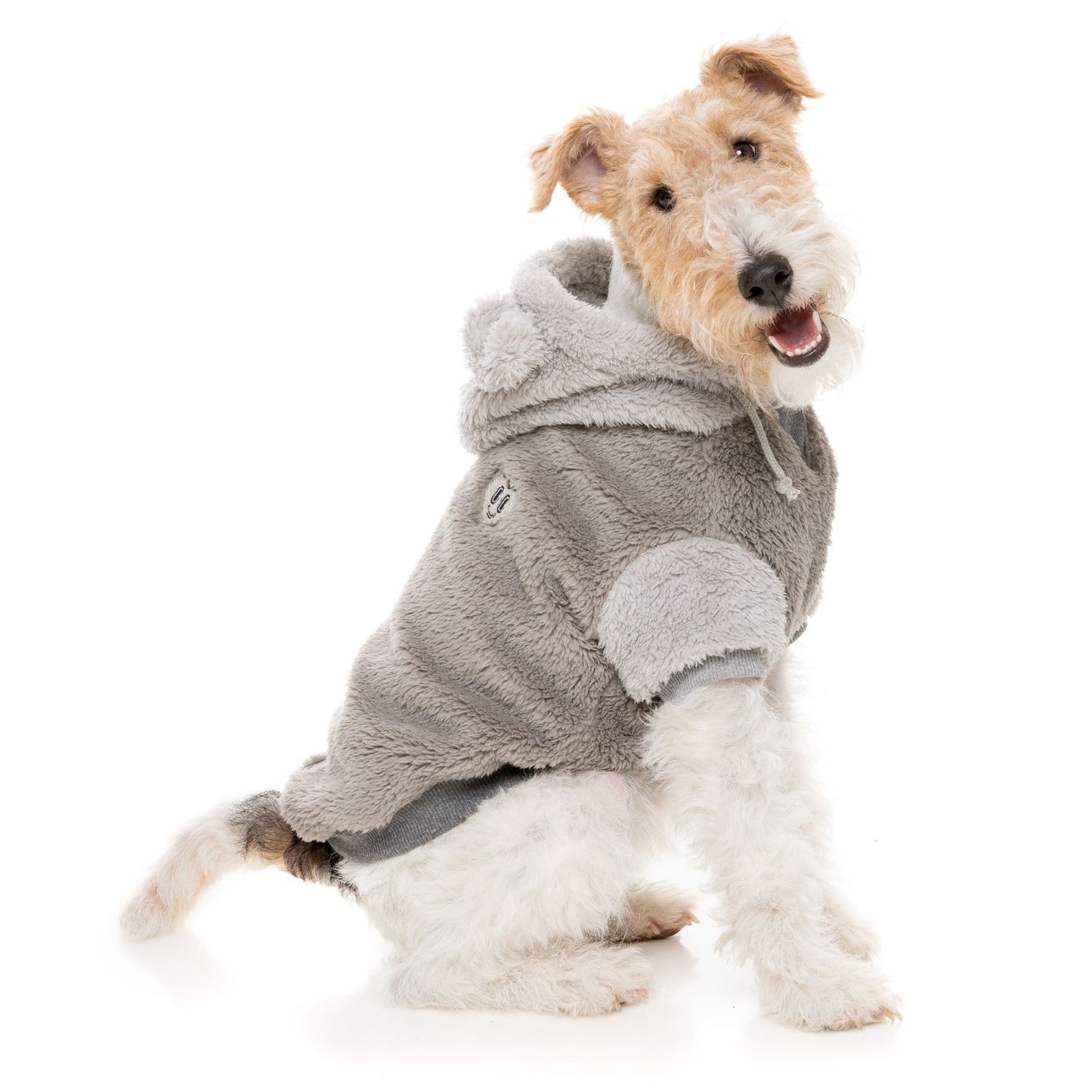 Winnie Dog Hoodie | Grey