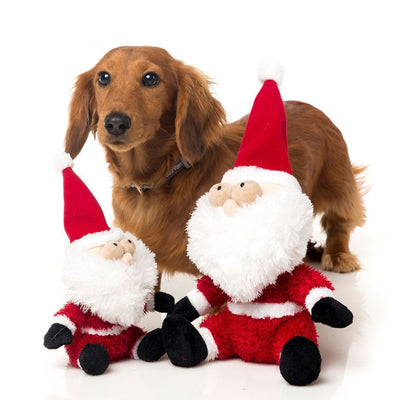 Fat Santa Dog Toy