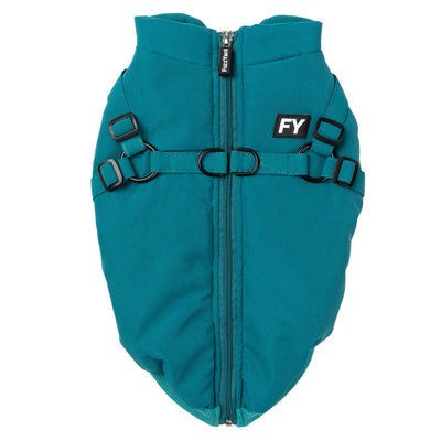 Flash Harness Dog Jacket | Dark Teal