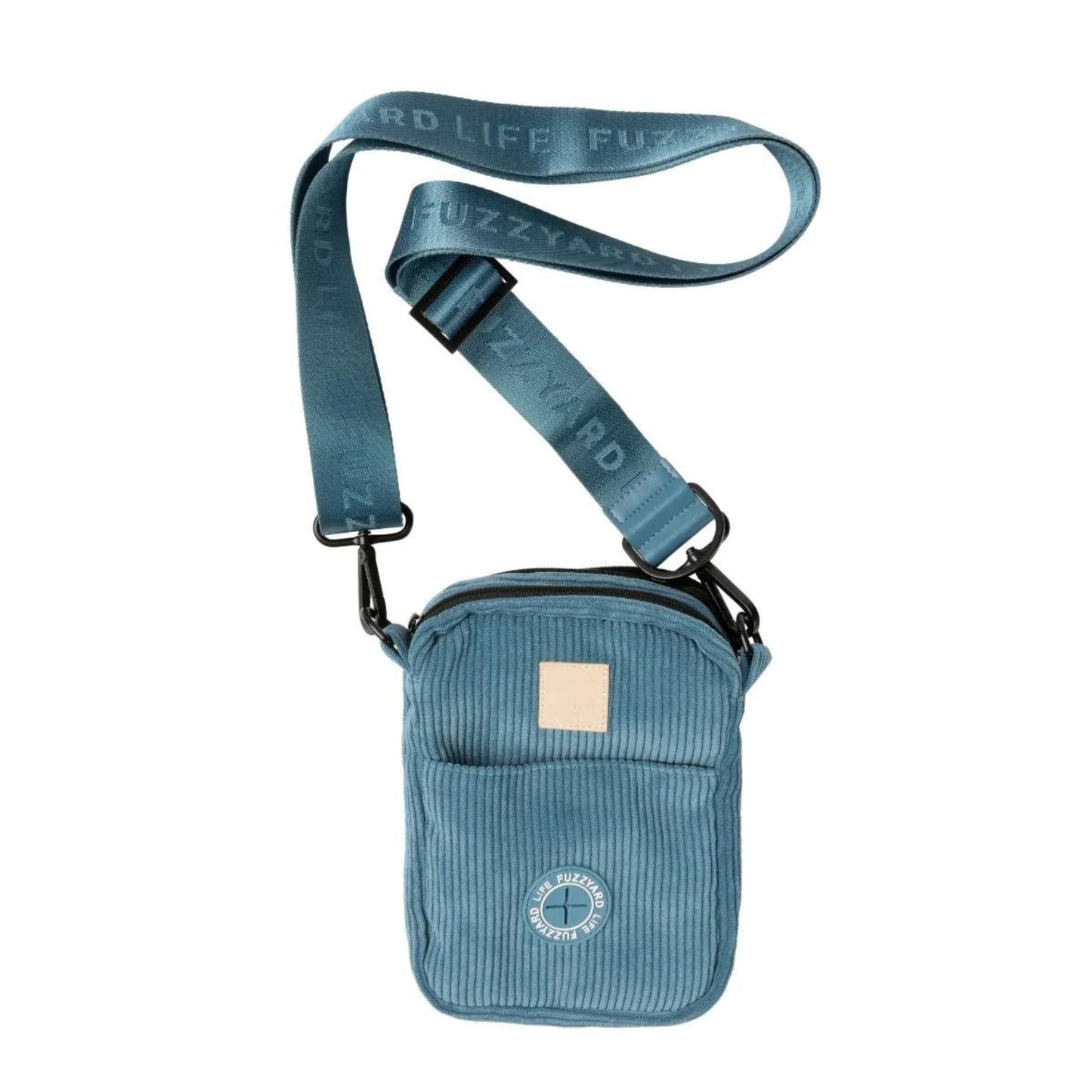 FuzzYard Life Corduroy Cross Body Bag | French Blue