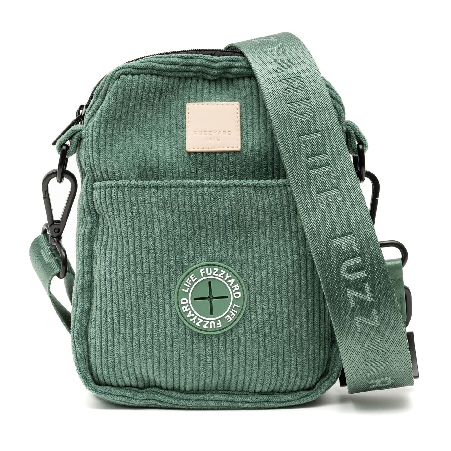 FuzzYard Life Corduroy Cross Body Bag | Myrtle Green