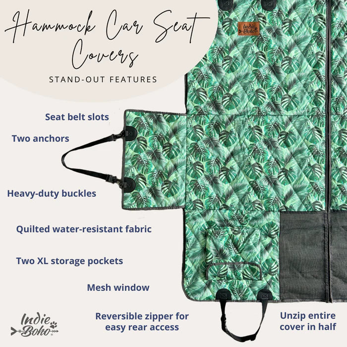 Car Hammock Back Seat Cover | Noosa Nights