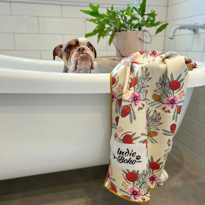 Pet Travel & Bath Towel | Native Flora