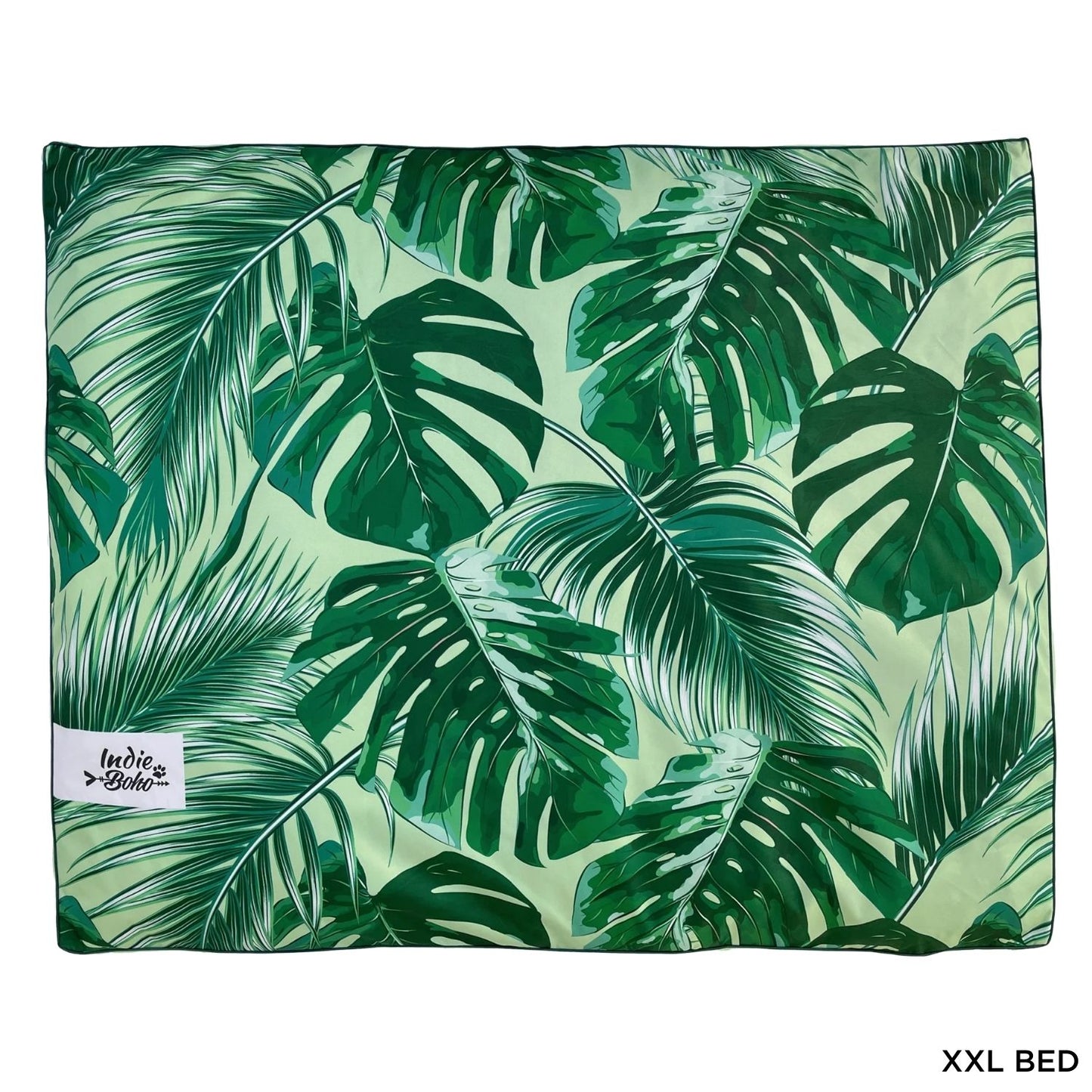 Outdoor Dog Bed | Tropical Leaves