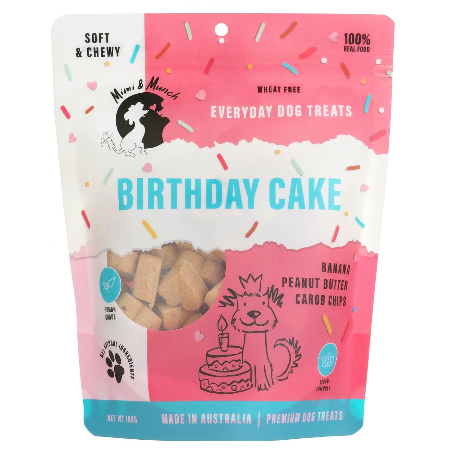 Birthday Cake Dog Biscuits