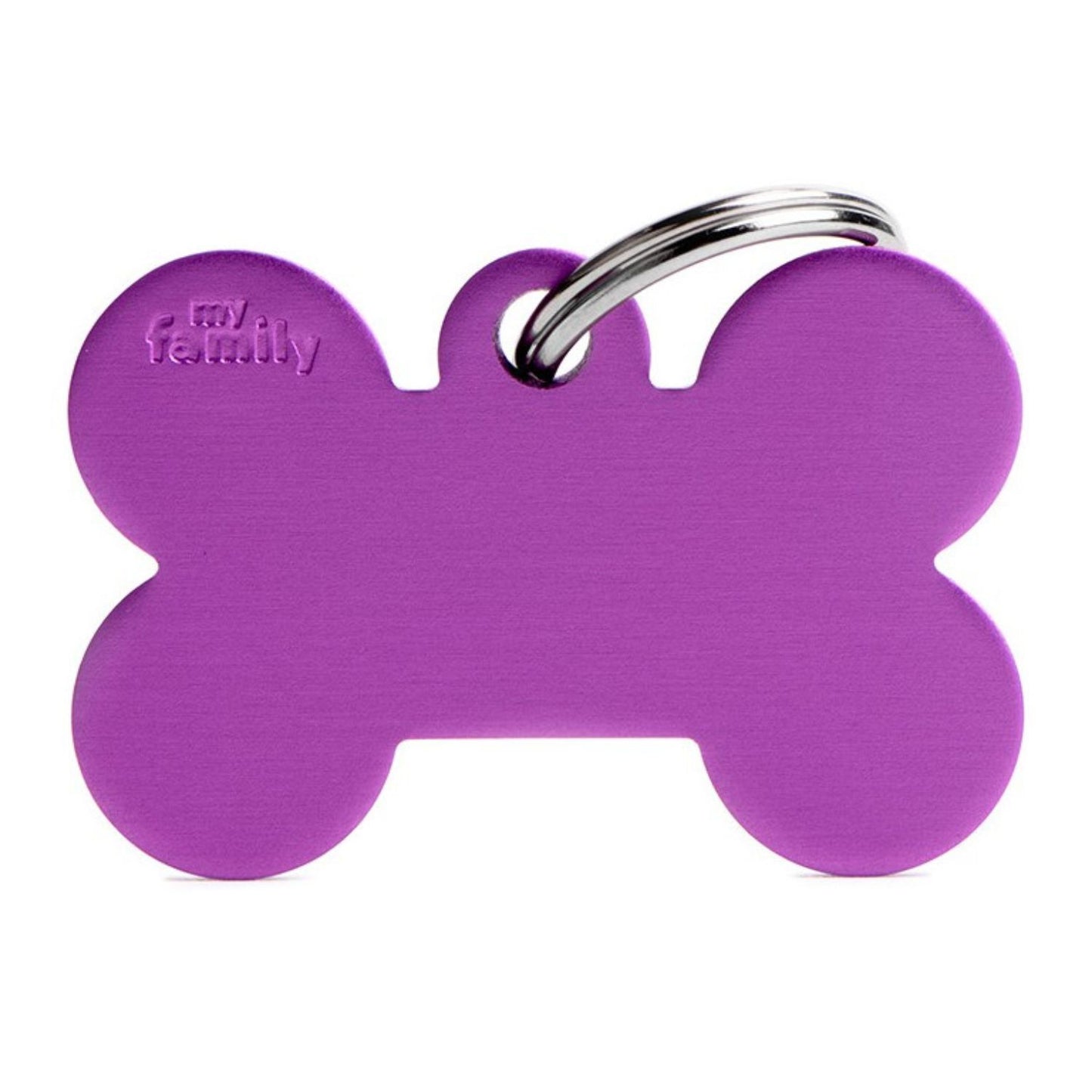 Pet ID Tag | Basic Bone Purple + FREE Engraving