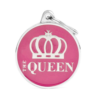 Pet ID Tag | The Queen + FREE Engraving