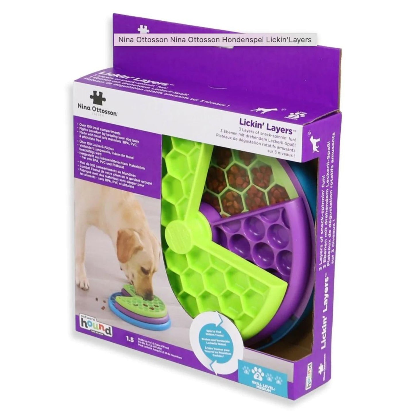 Lickin' Layers | Dog Slow Feeder & Puzzle