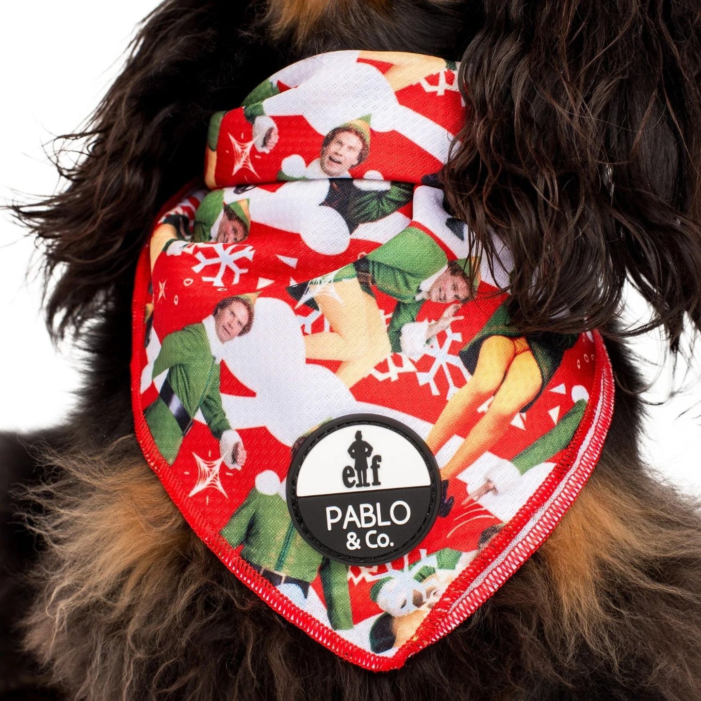 ELF: OMG! SANTA! | Dog Bandana