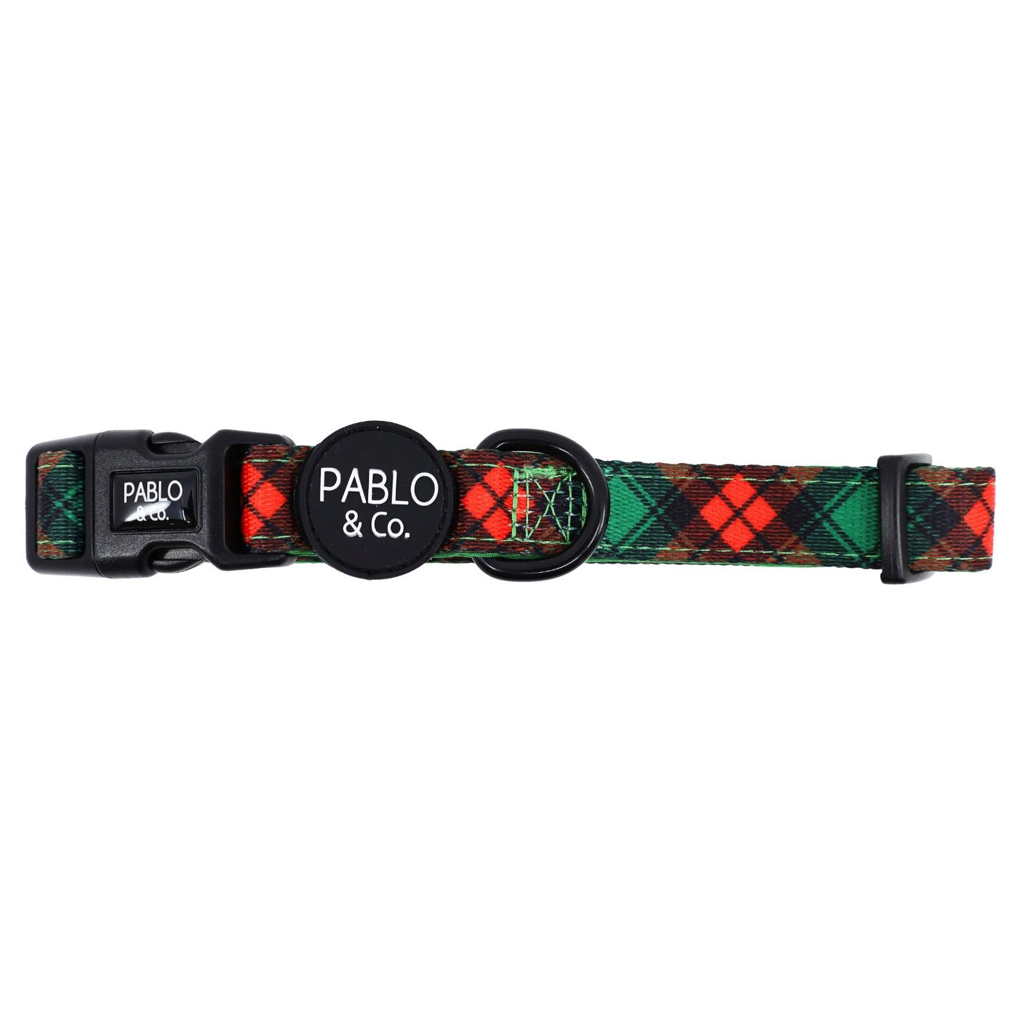 Winston Plaid Dog Collar