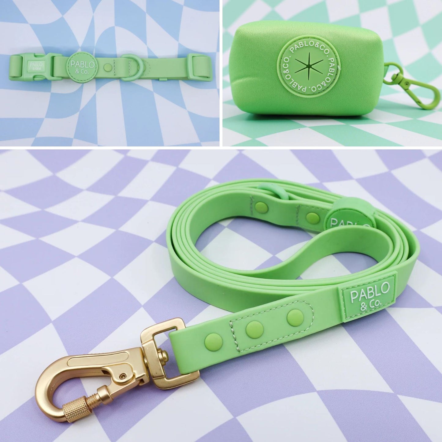 Lime Waterproof Collar