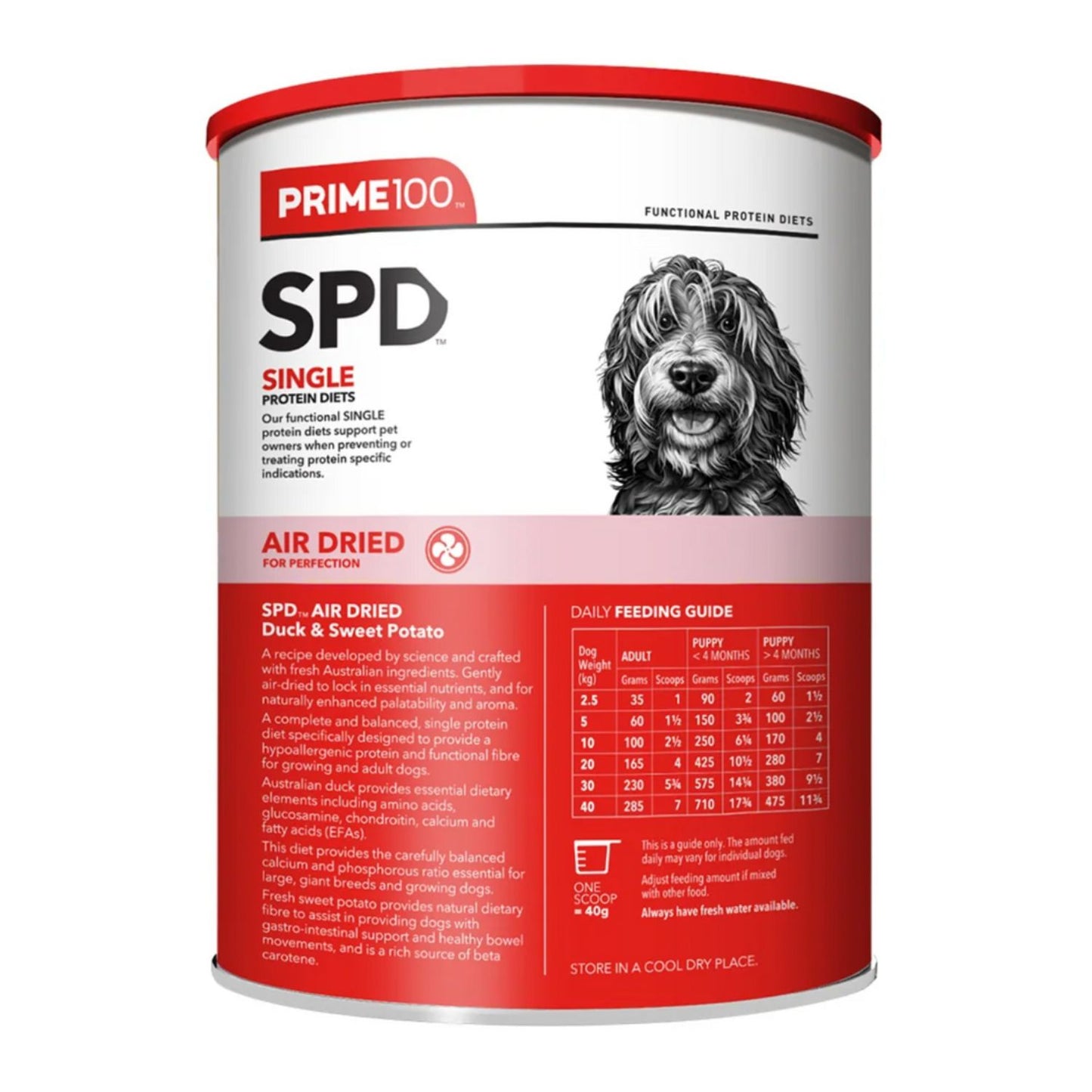 SPD Air Dried Dog Food | Duck & Sweet Potato