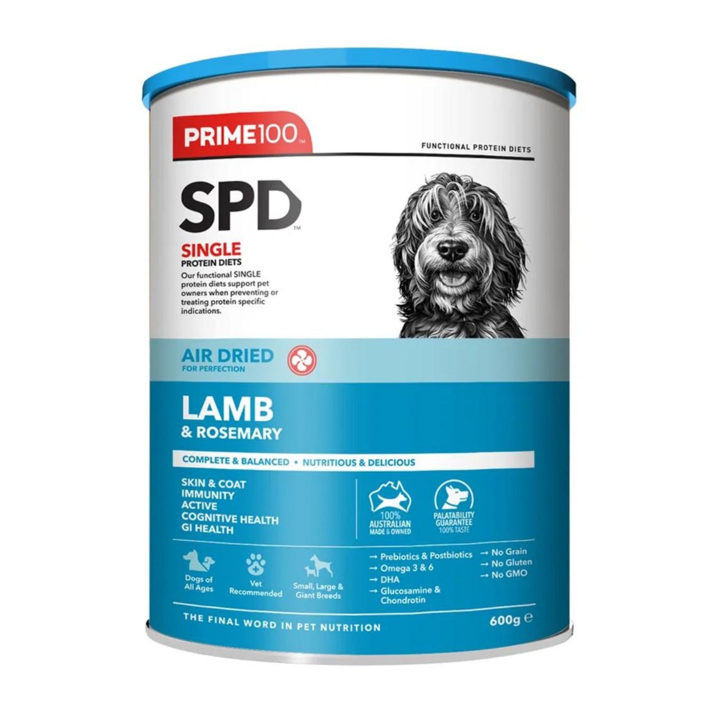 SPD Air Dried Dog Food | Lamb & Rosemary