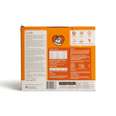 Proudi Frozen Raw Cat Food | Turkey & Chicken