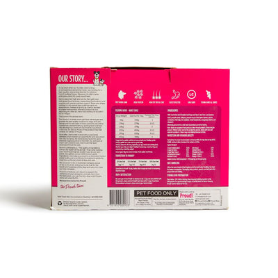 Proudi Frozen Raw Dog Food | Beef - Peticular