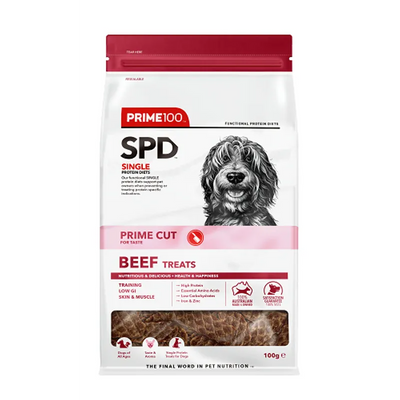 SPD Prime Cut Dog Treats | Beef - Peticular