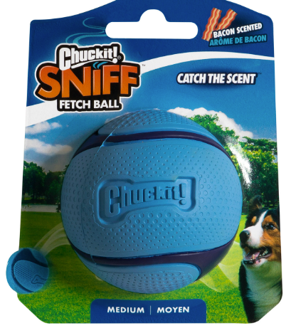 CHUCKIT Sniff - bacon scented ball