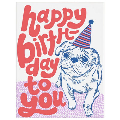 Birthday Card | Stevie Pug Birthday
