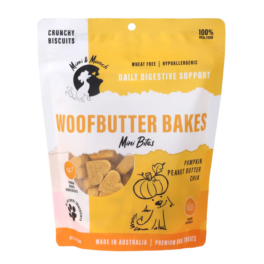 Woofbutter Bakes Dog Biscuits (Mini Bites)