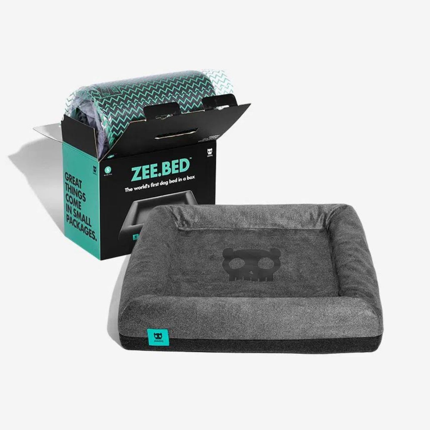 Zee.Bed Skull Dog Bed