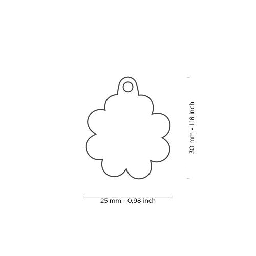 Pet ID Tag | Daisy + FREE Engraving