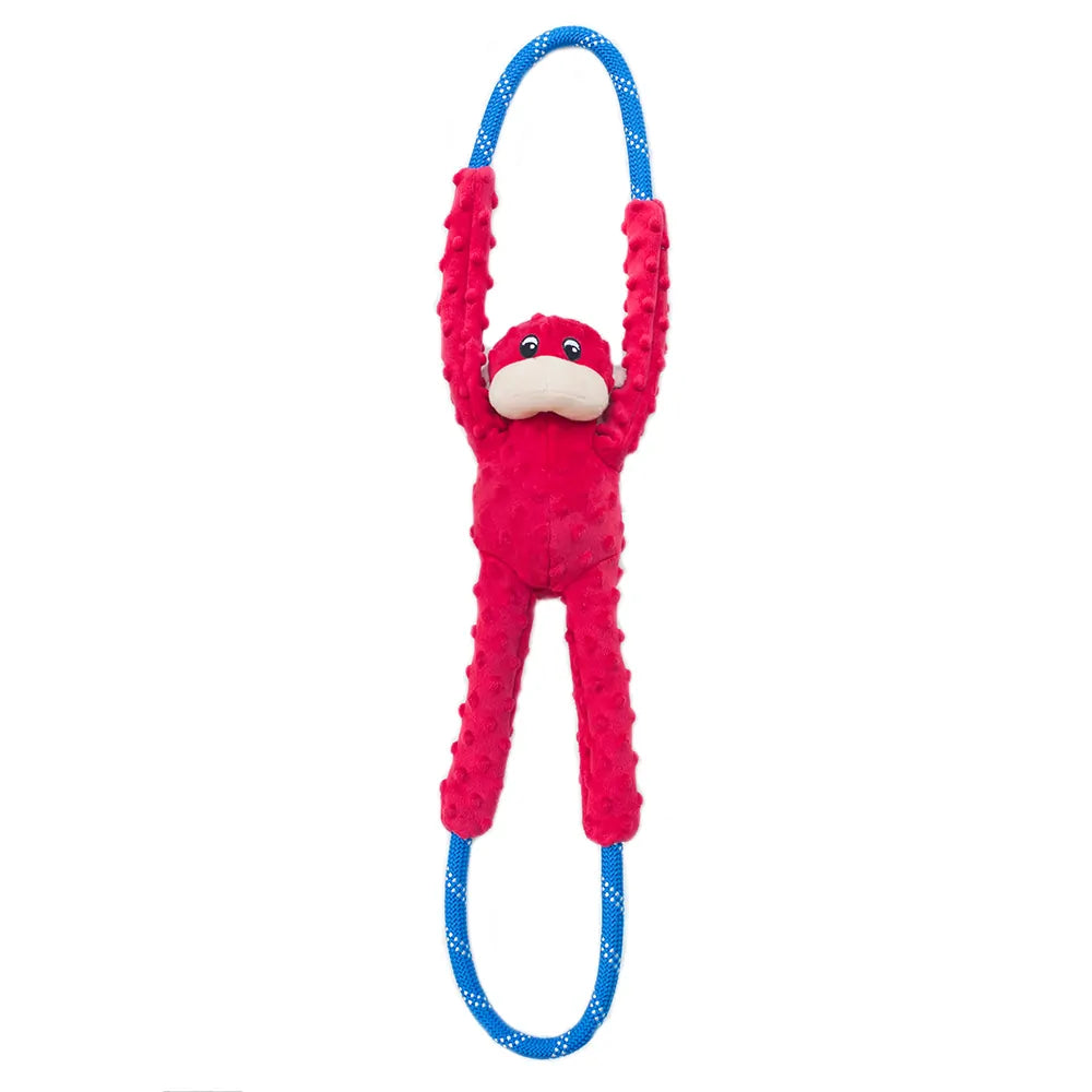 ZippyTuff Monkey RopeTugz | Red