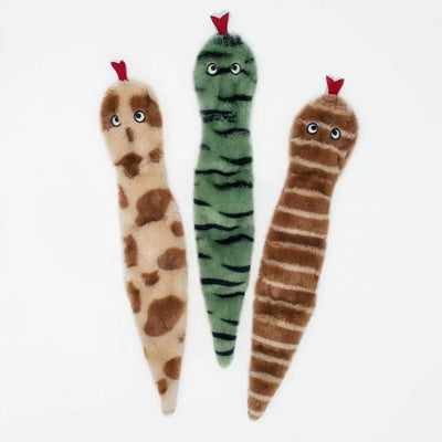 Zippy Paws | Skinny Peltz (Snakes) | 3 Pack Large