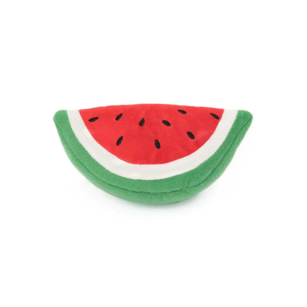 NomNomz Plush Dog Toy | Watermelon