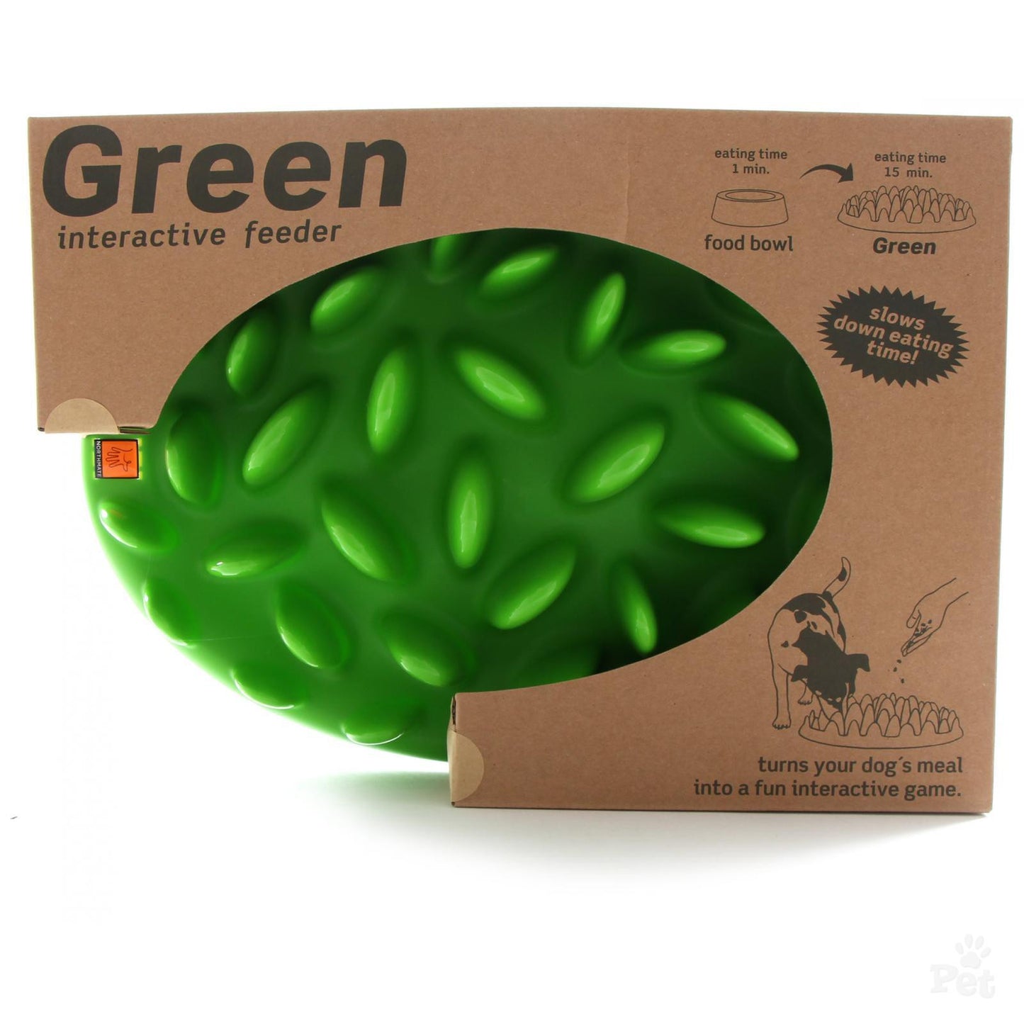 Northmate Northmate Green | Slow Interactive Feeder | Peticular