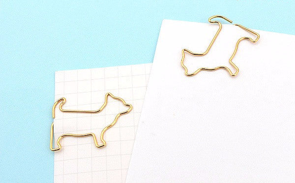 Living & Dining D-Clips Paper Clips | Chihuahua | Peticular
