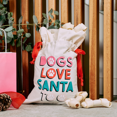 Santa Sack | Dogs Love Santa Too