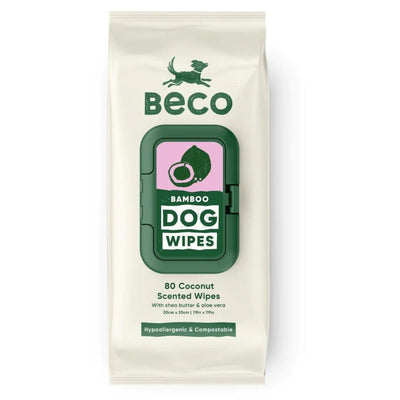 Bamboo Dog Wipes | Coconut Scented
