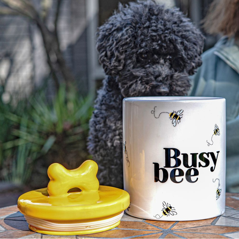 Bee Pet Treat Jar