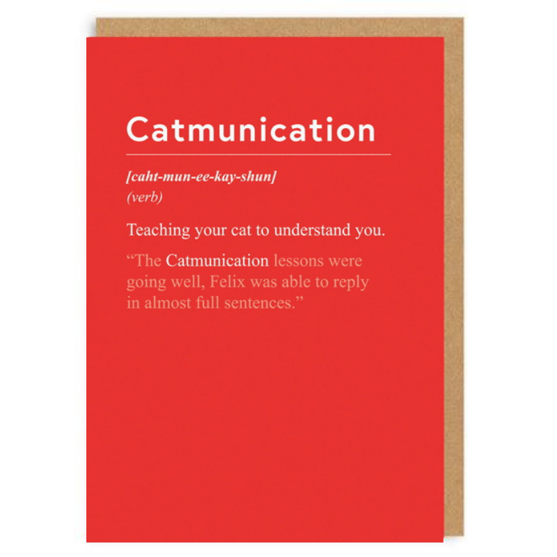 Blank Card | Catmunication